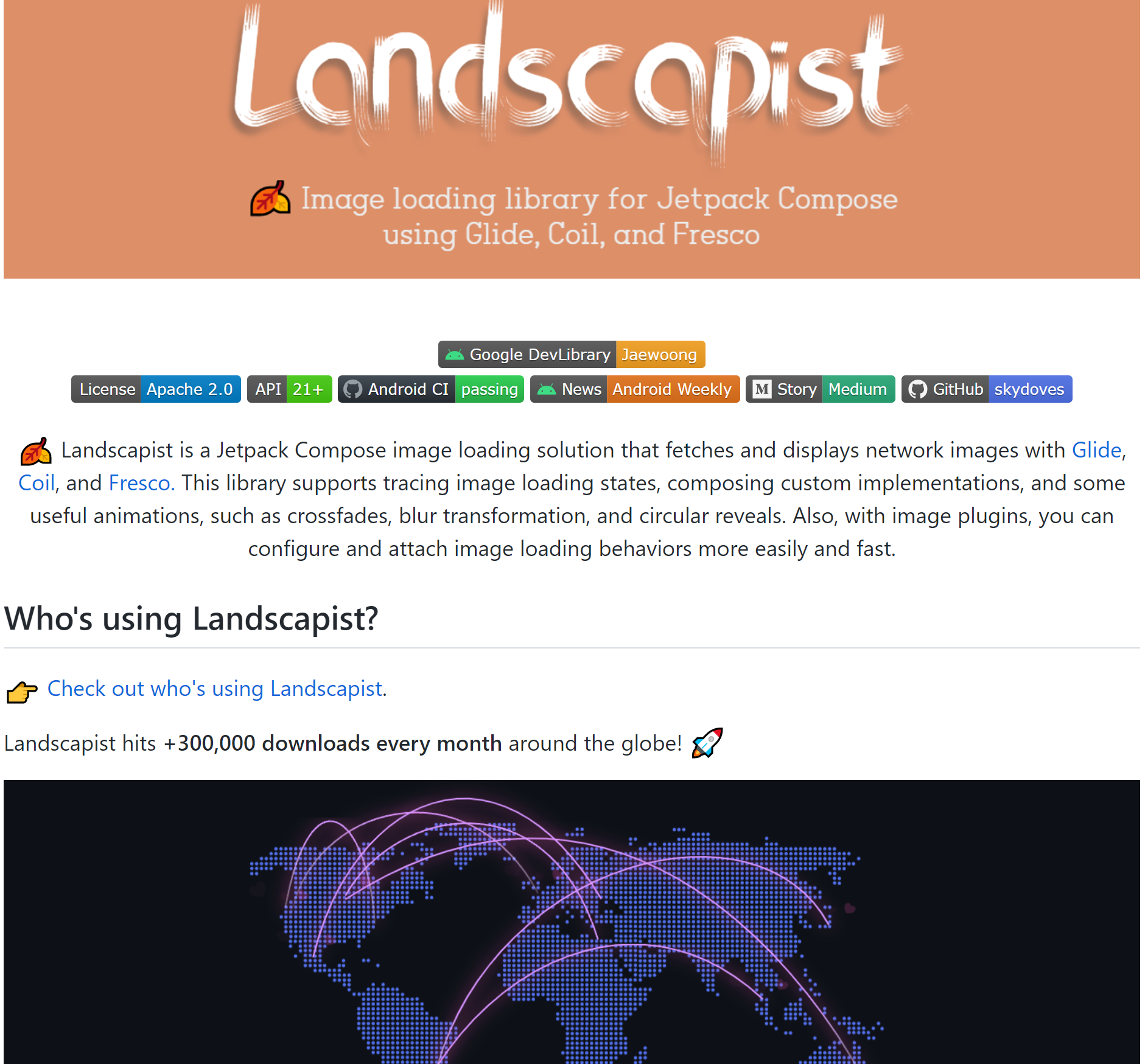 图像加载库landscapist