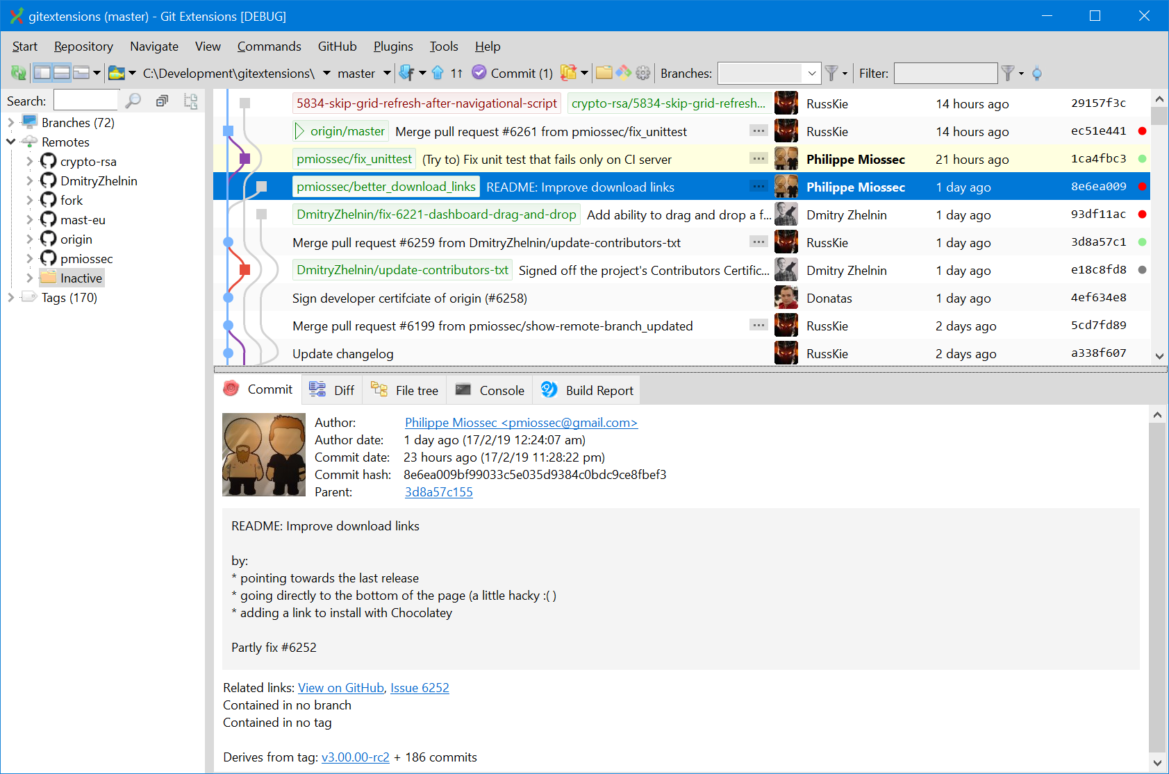 gitextension-git UI