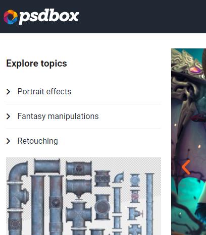 psdbox 国外的PS教程