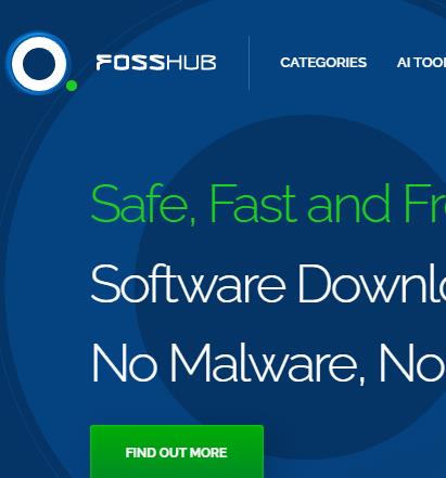 fosshub 免费开源软件