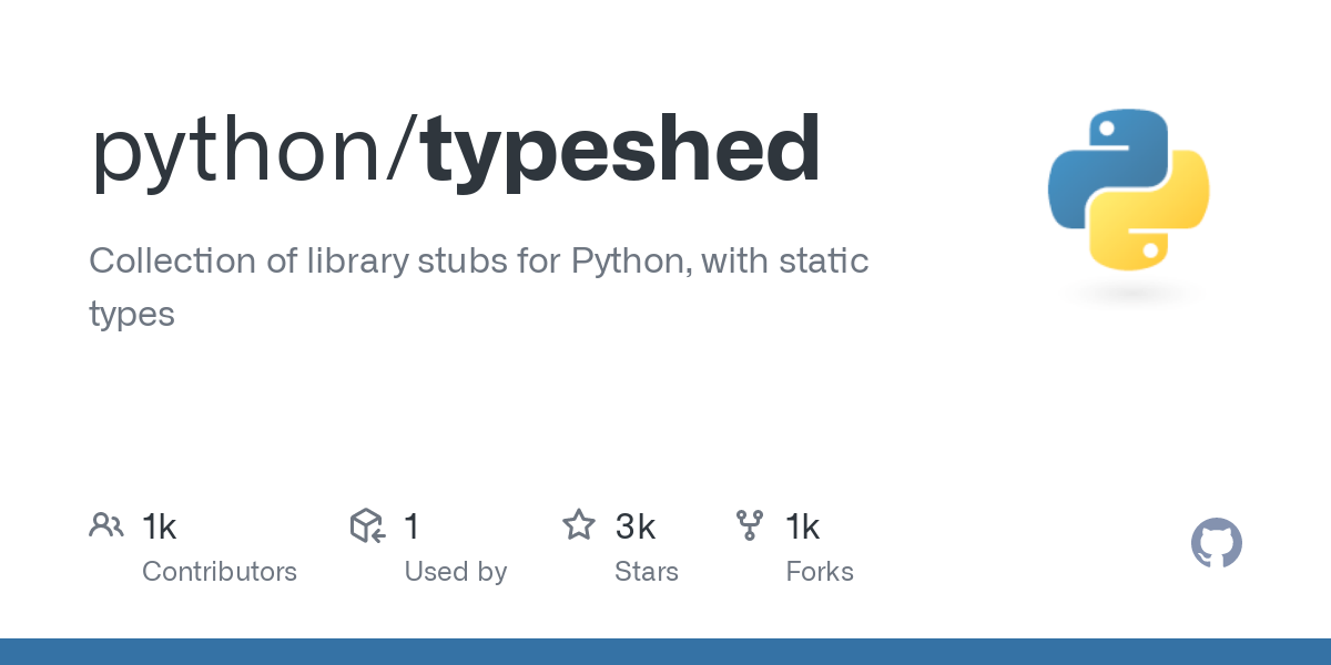 typeshed-library stub 的集合