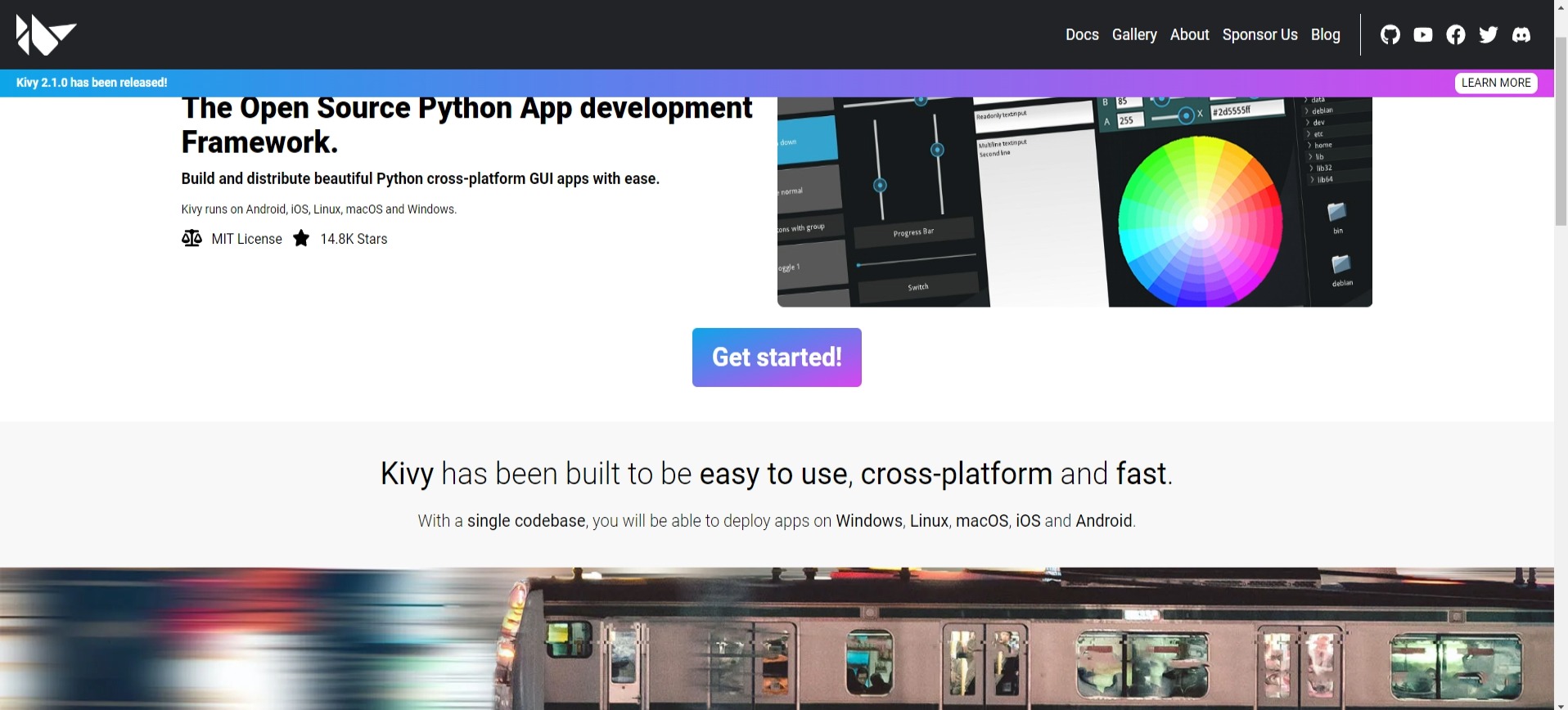 kivy-开源跨平台的APP框架