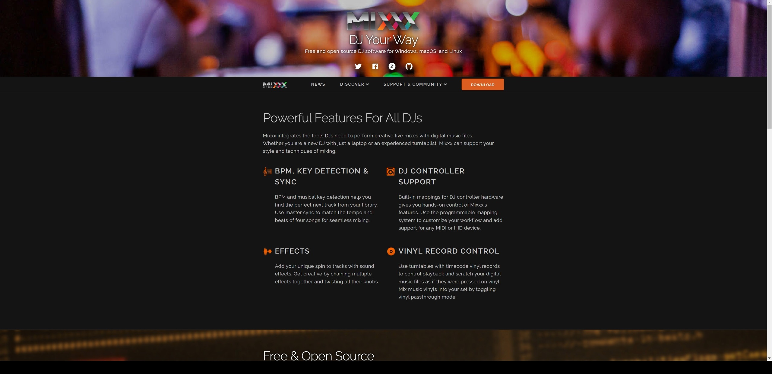 mixx-免费的DJ mix软件