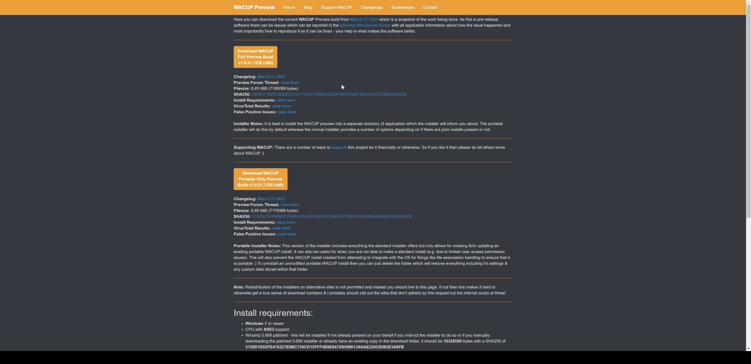 WACUP -Winamp的拓展