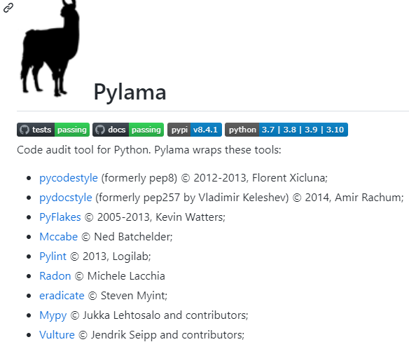 pylama-python和JS代码审计工具