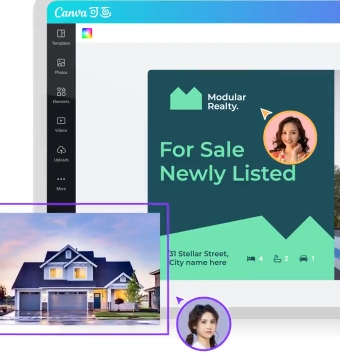 canvas logo封面设计