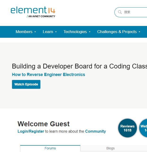 element14 嵌入式开发板硬件论坛