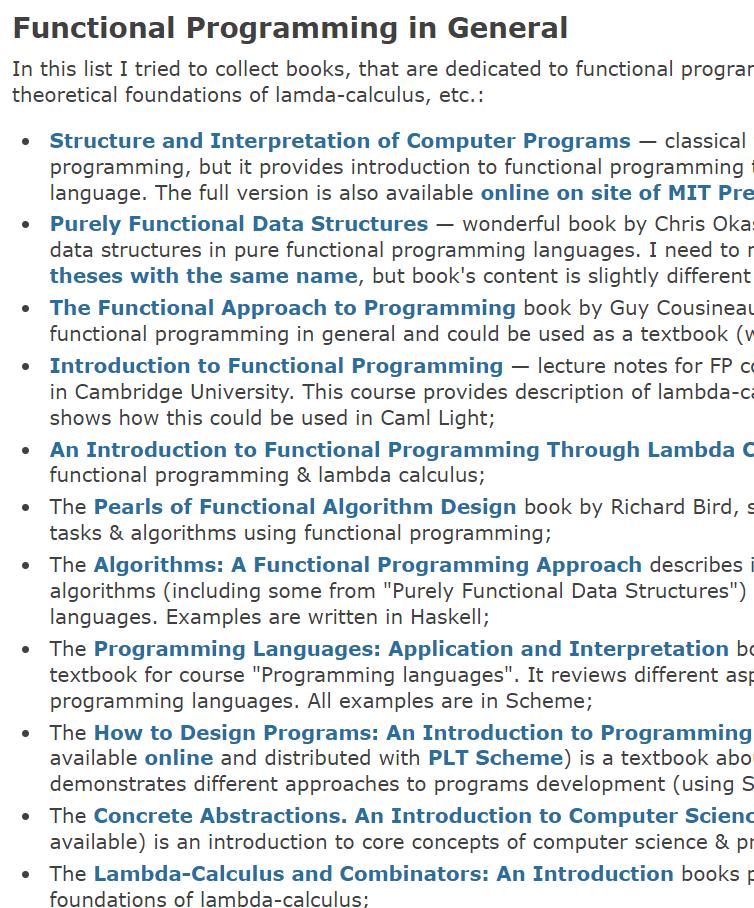 基础编程书 快览(不再更新了)