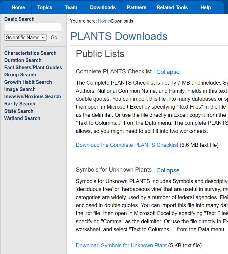 美国农业部植被数据集下载