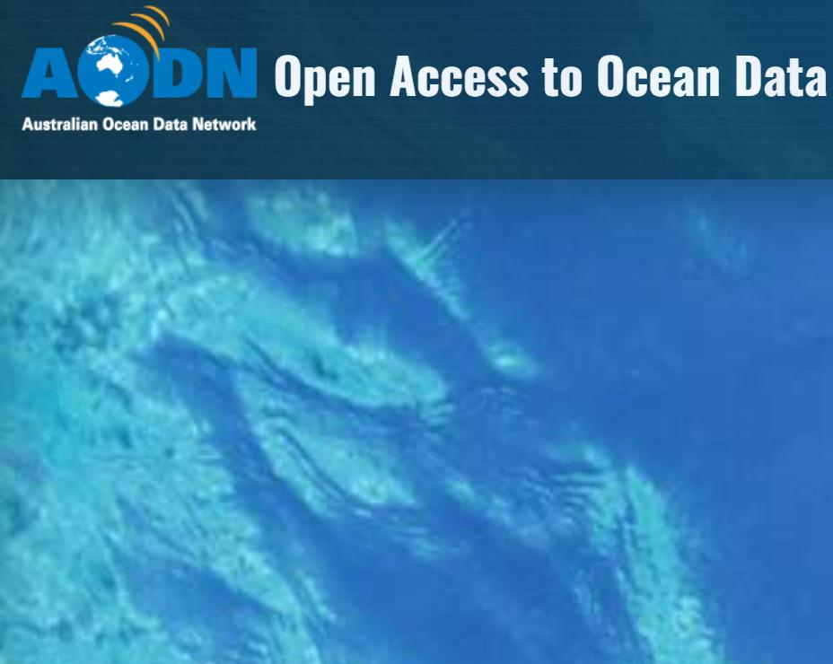 AODN 澳大利亚海洋数据中心