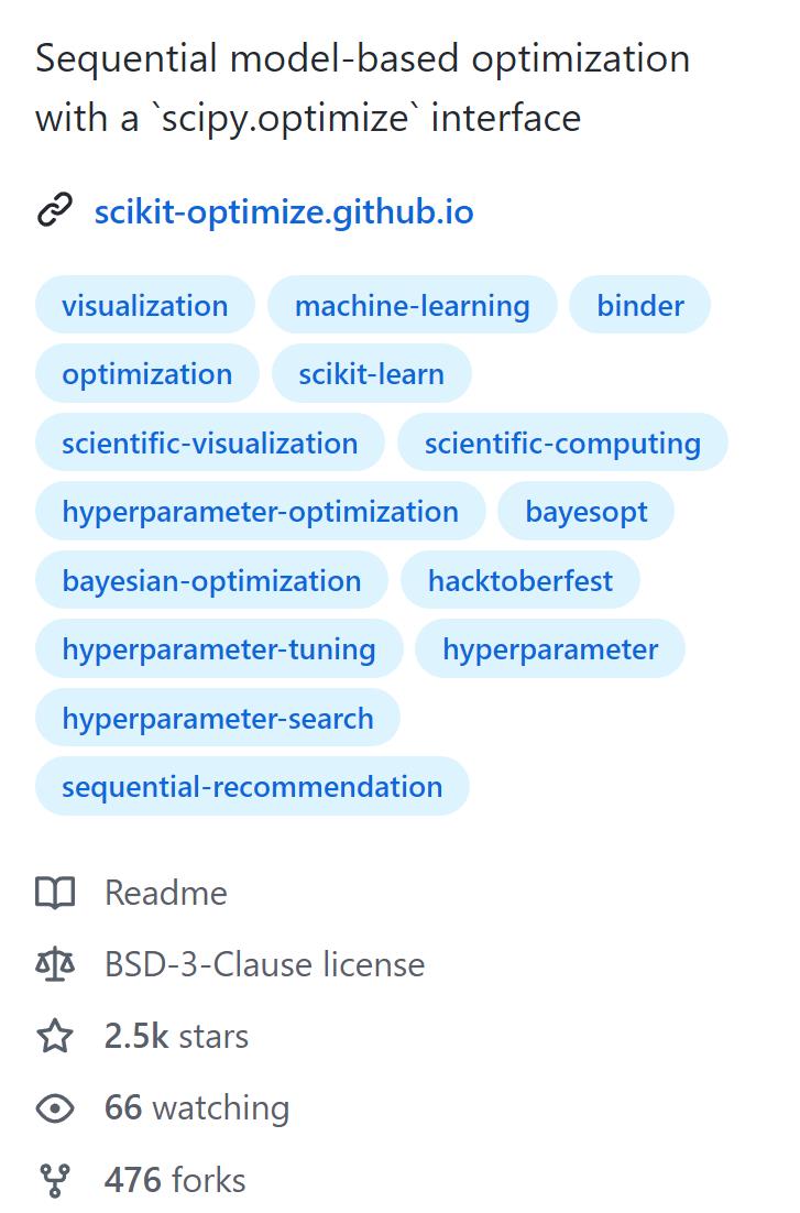 scikit 基于顺序模型优化