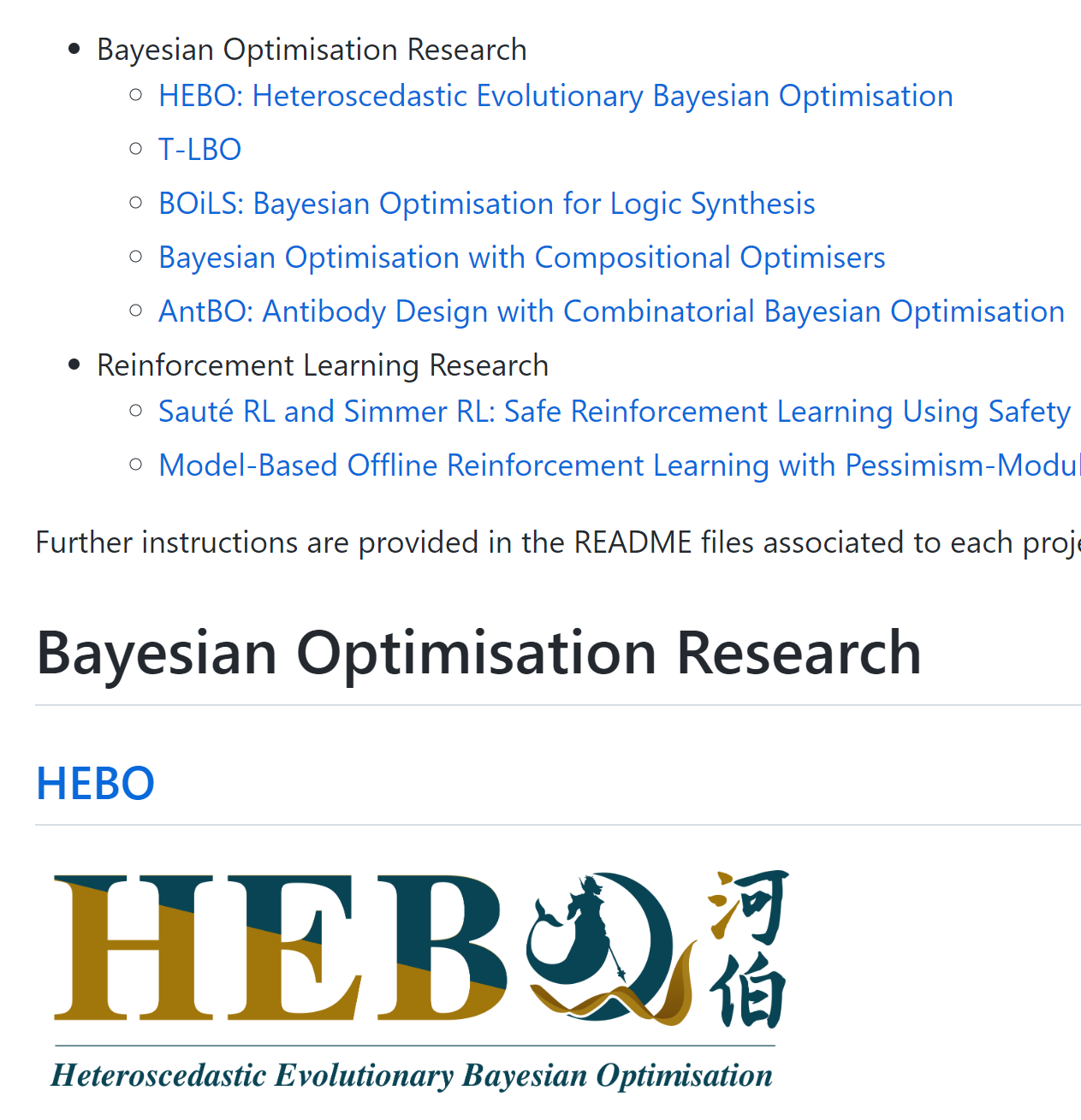 HEBO 华为开发的贝叶斯优化库