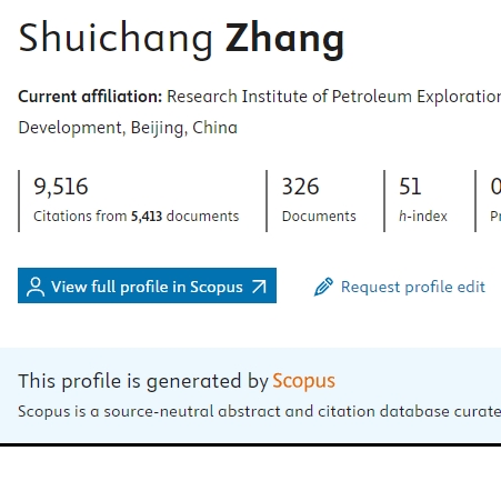 张水昌 sciencedirect