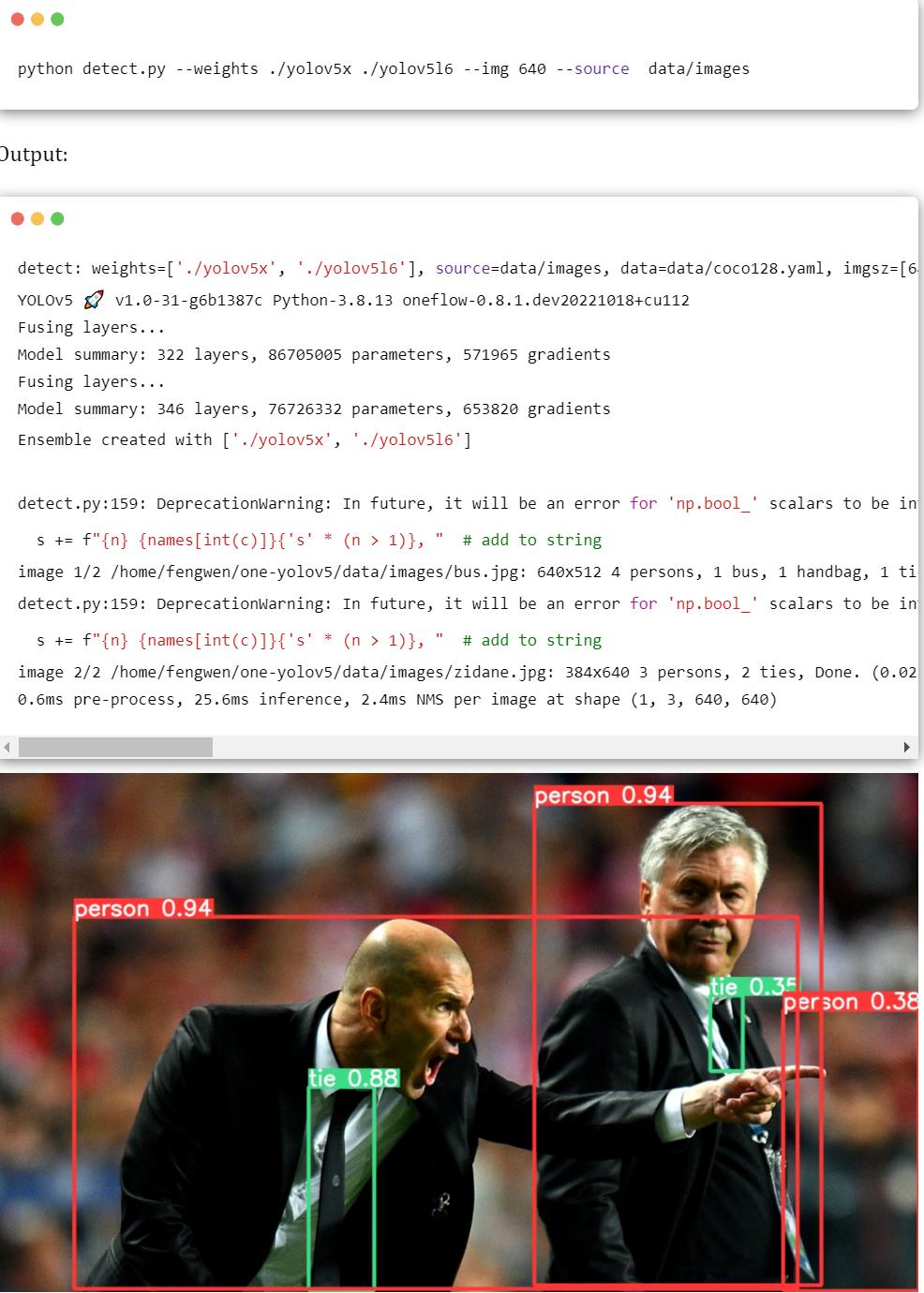 七 使用模型融合提升mAP和mAR