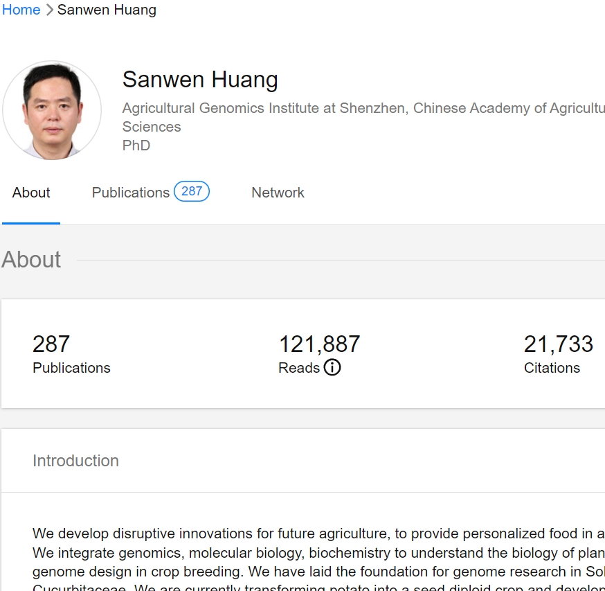 黄三文 researchgate