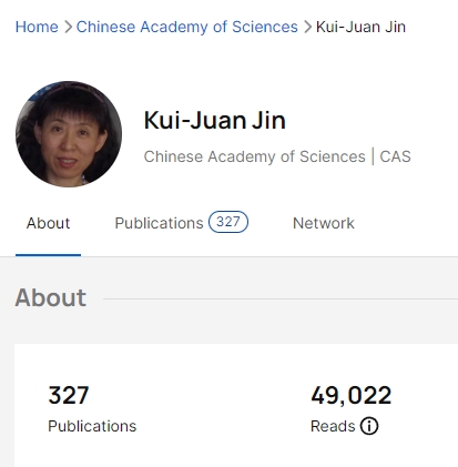 金奎娟 researchgate