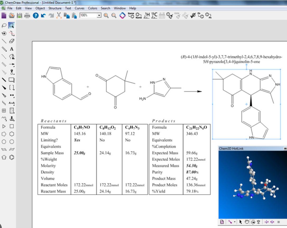 CHEMDRAW 有机化学绘图