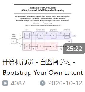BYOL B站视频 解读