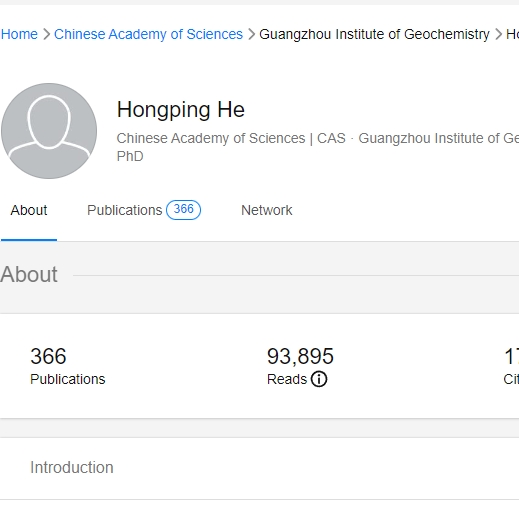 何宏平 researchgate