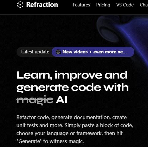 refraction 代码生成、文档
