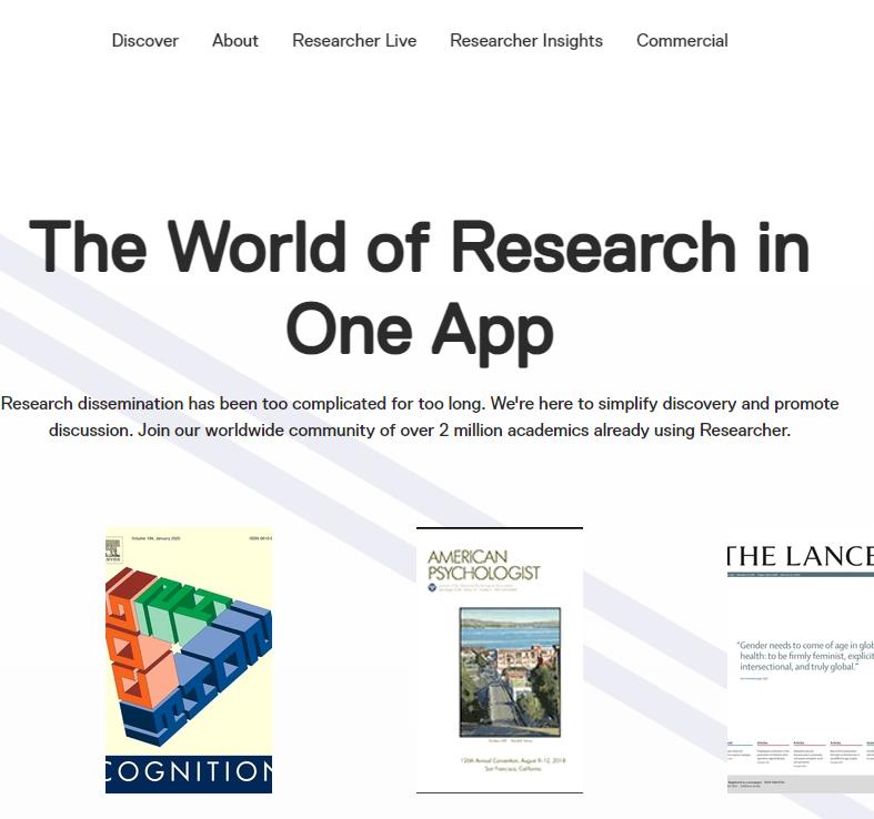 researcher-app 学术期刊搜索