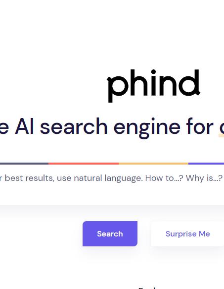 phind 开发者的AI搜索引擎