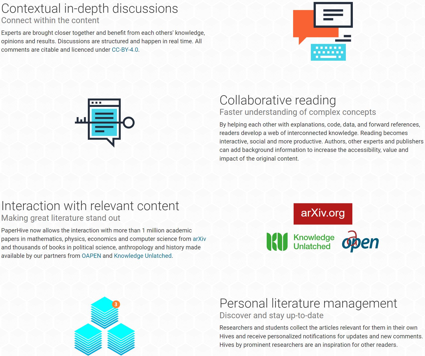 PaperHive文献管理/合作写作