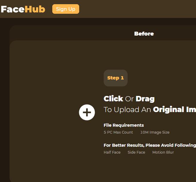 facehub 图片换脸和视频换脸