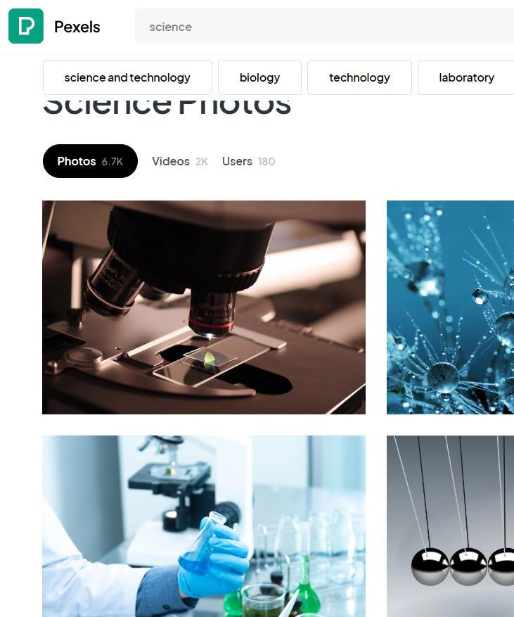 pexels 6000多科研配图免费下载