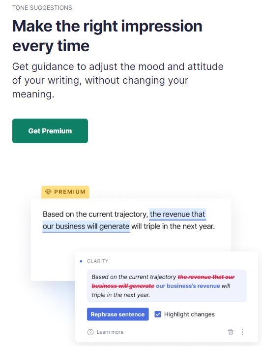 grammarly 免费在线语法检查