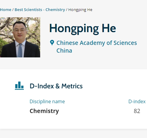 何宏平 research 引用和排名