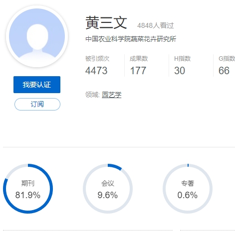 黄三文 百度学术