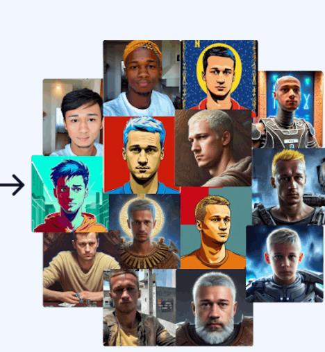 pictodream 头像置于其他场景