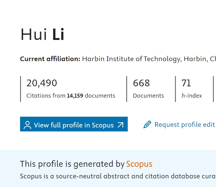 李惠 sciencedirect