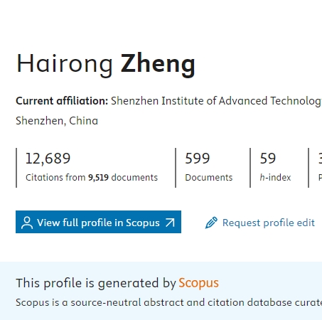 郑海荣 sciencedirect