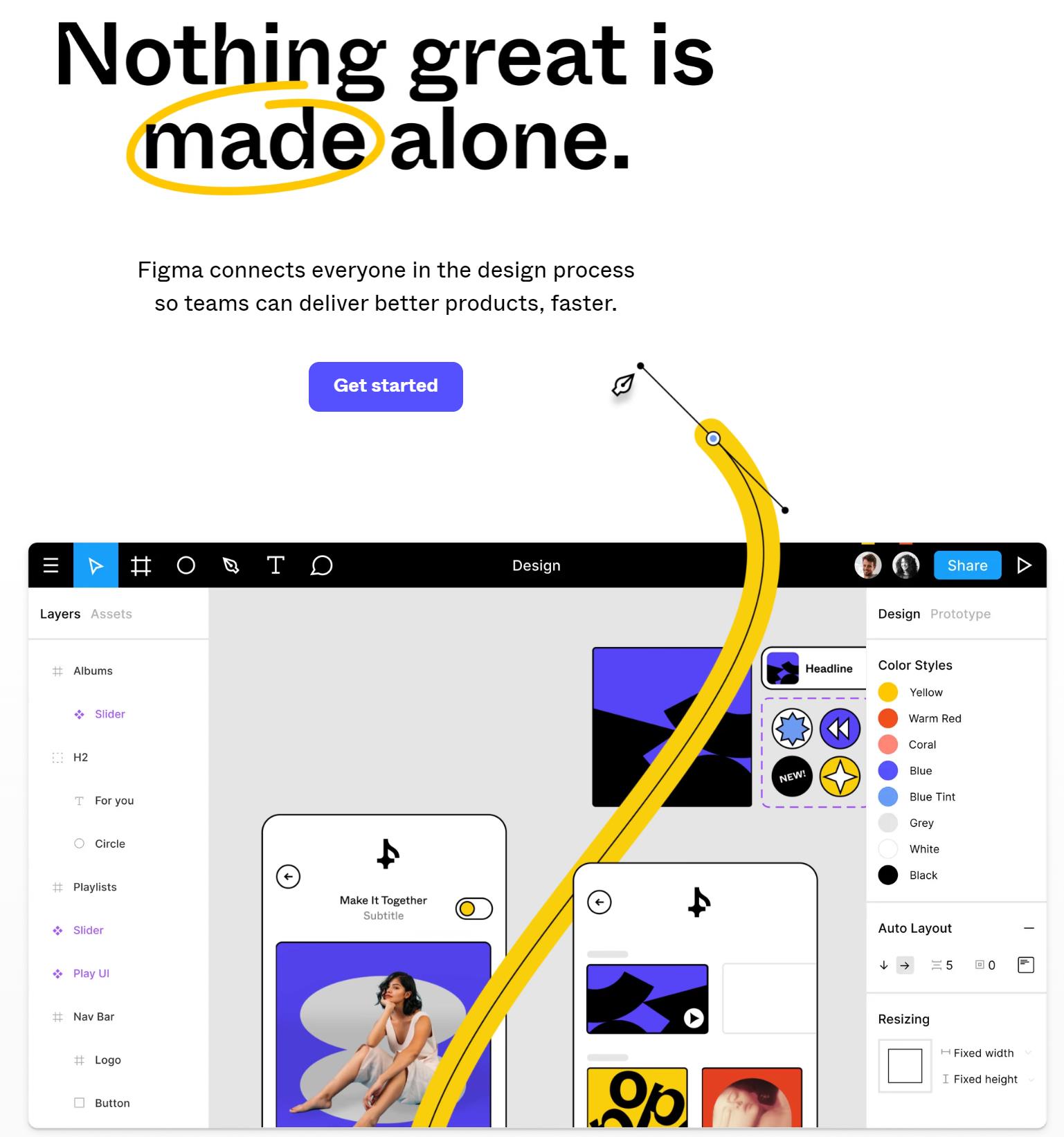 figma-实时云协作设计