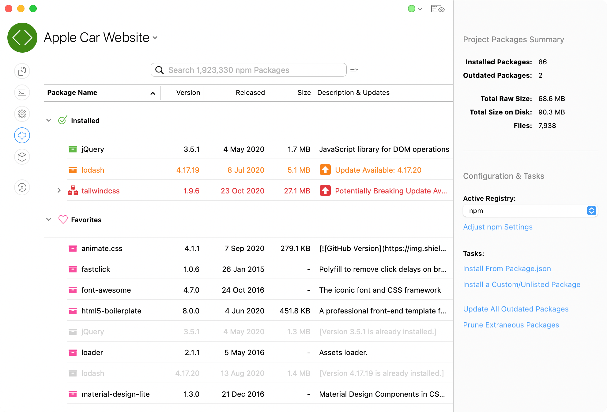 codekitapp-自动编译Less/Sass等