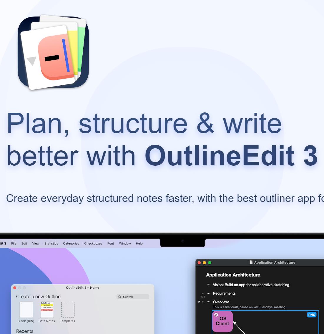 outlineedit:结构化文本大纲
