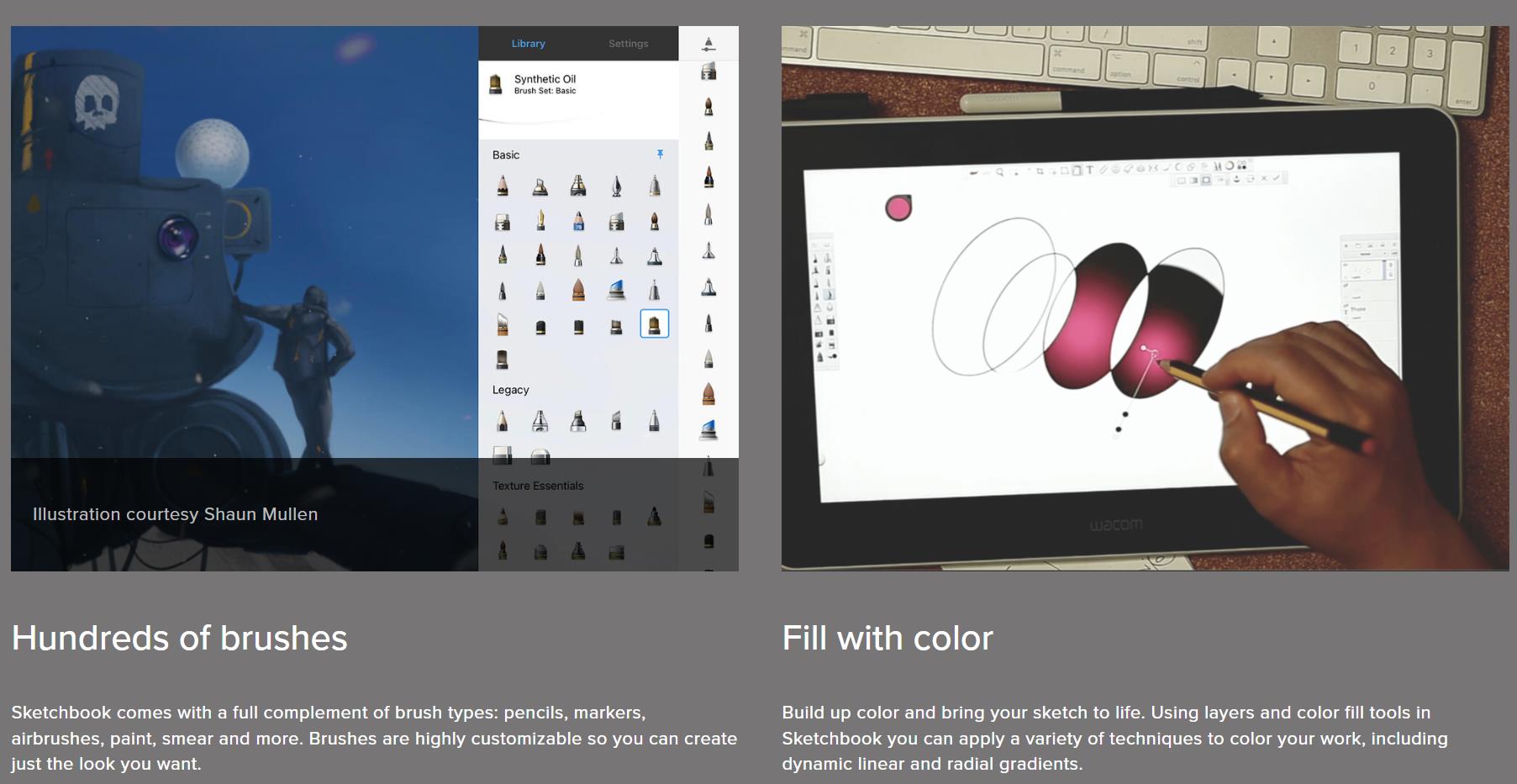 sketchbook-专业绘图