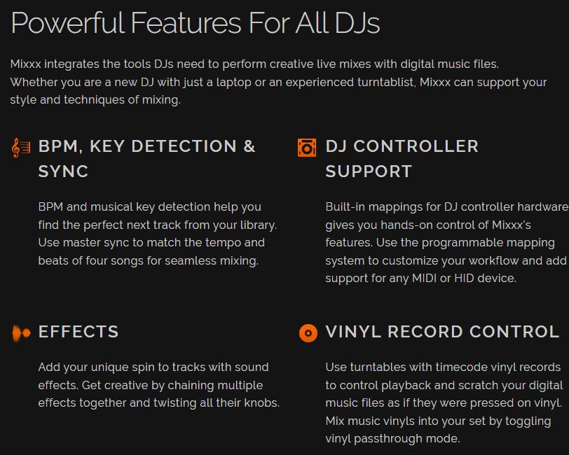 mixxx-免费的DJ混合