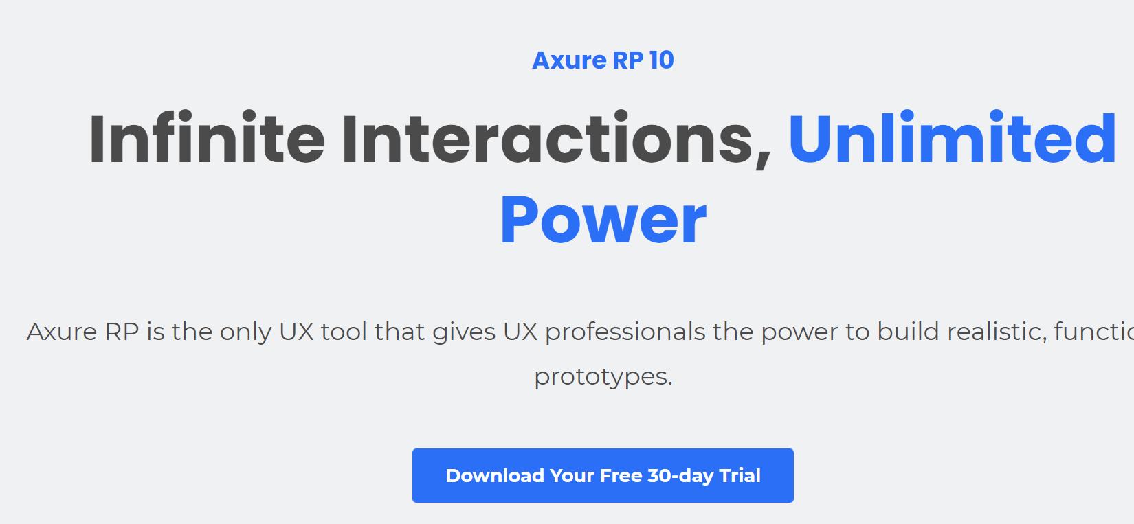 axure-画原型图工具，团队协作