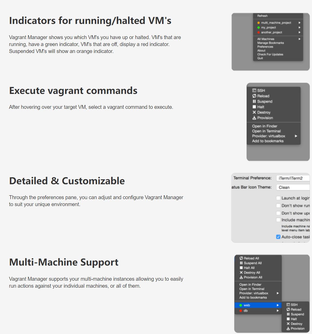 vagrantmanager-管理本地服务