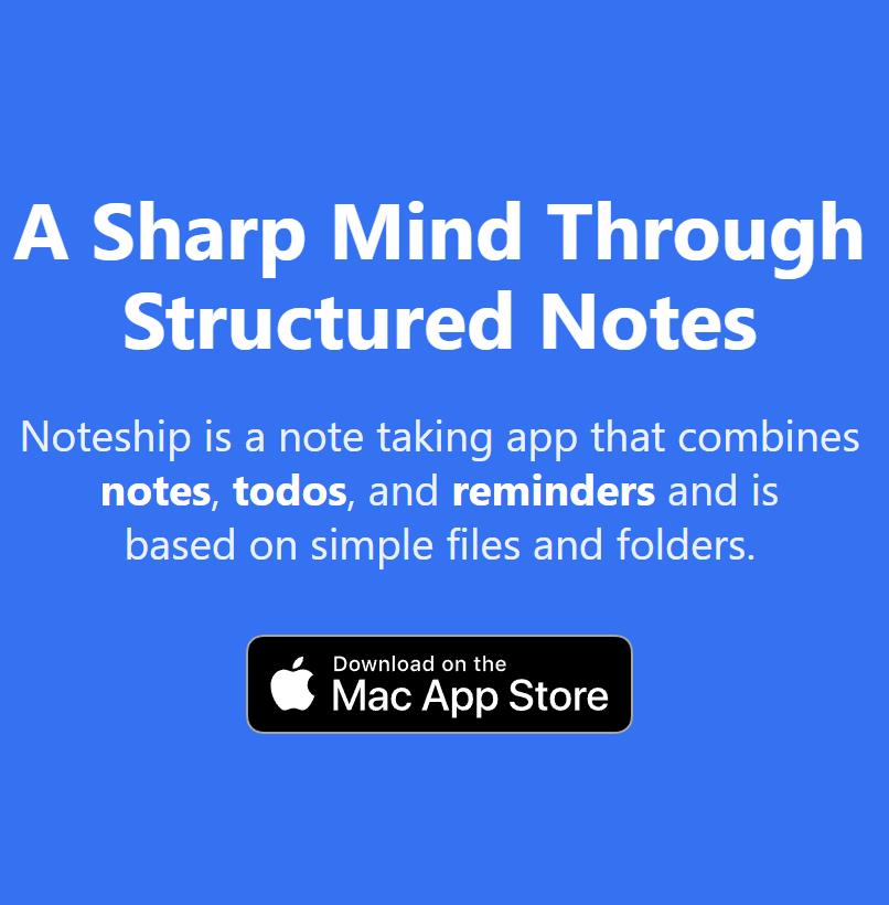 noteship:笔记、待办、提醒一体