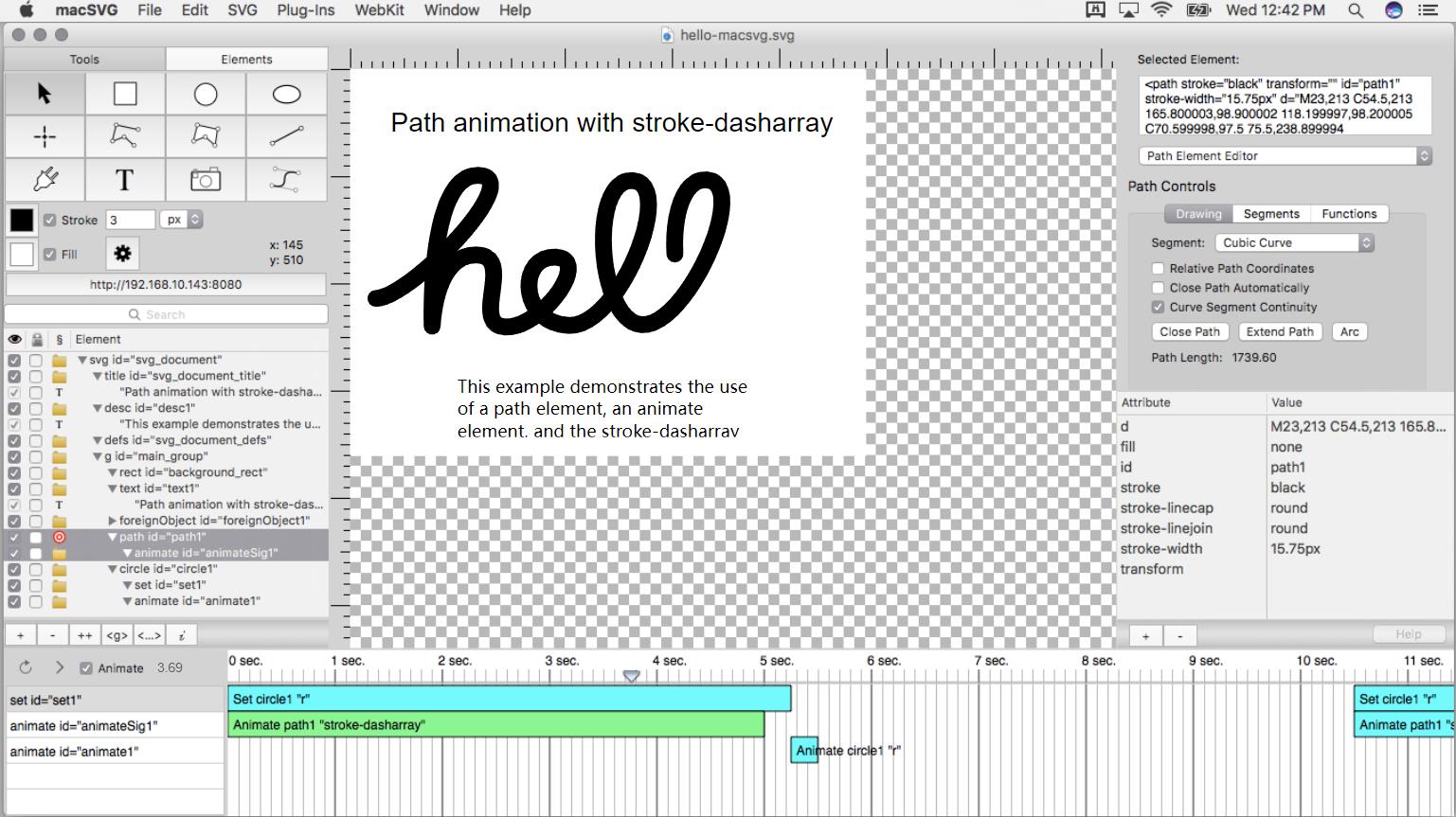 macsvg-设计HTML5 SVG 和动画