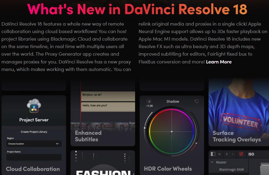 DaVinci Resolve 视频编辑特效