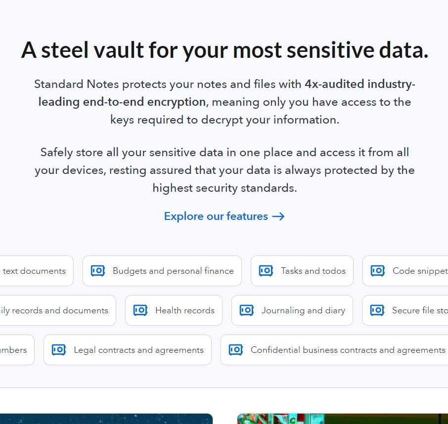 standardnotes:保护你的私密数据