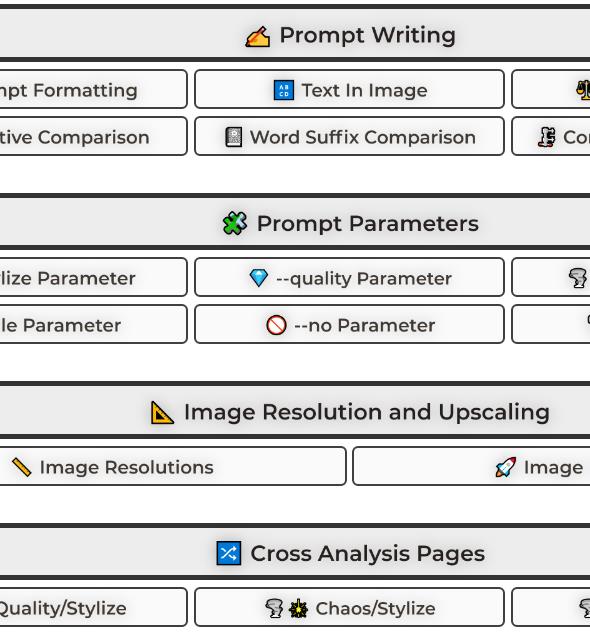 MidJourney 风格、提示词等一切