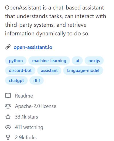 LAION-AI 开源的聊天助手
