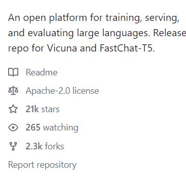 FastChat 130亿参数模型骆马