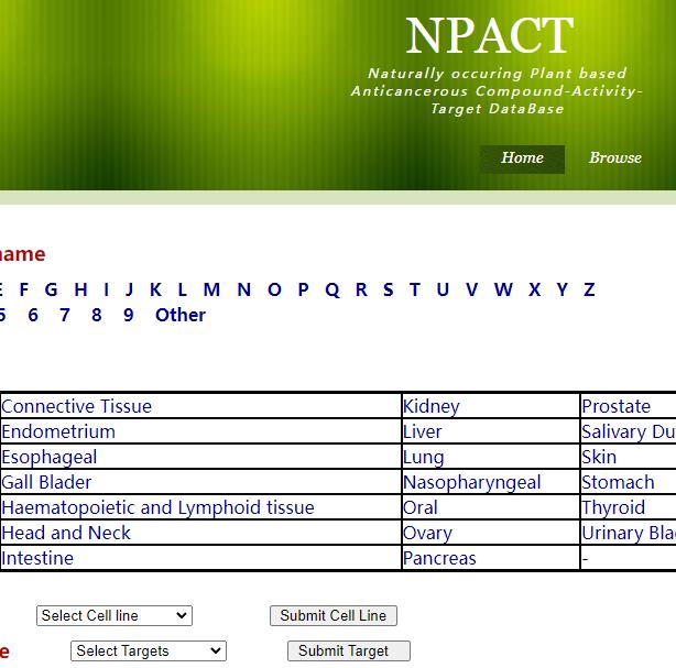 npact 人工注释的植物衍生化合物